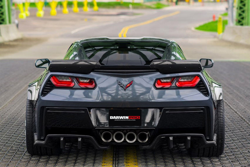 2013-2019 Corvette C7 Z51 Z06 Grandsport Carbon Fiber Trunk Spoiler