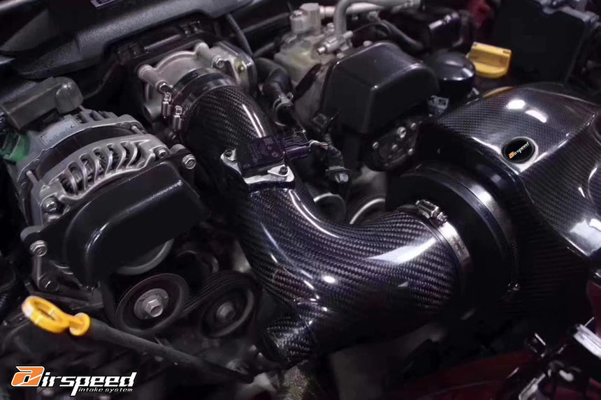 Toyota GT86 / BRZ 2.0L [2013-UP] Airspeed Brand 100% Dry Carbon Fiber Cold Air Intake System