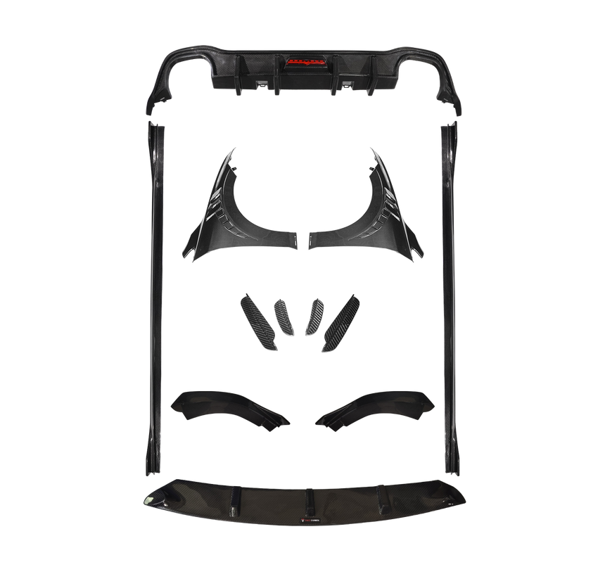 Volkswagen GOLF 8 GTI Full Dry Carbon Fiber Kit / Parts