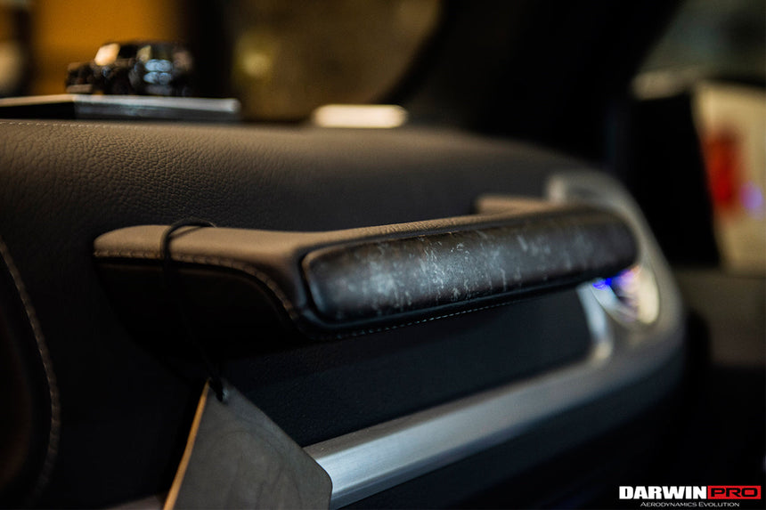 2019-2023 Mercedes Benz W464 G550 G63 AMG G-Class Dry Carbon Fiber Co-pilot Handrail Replacement