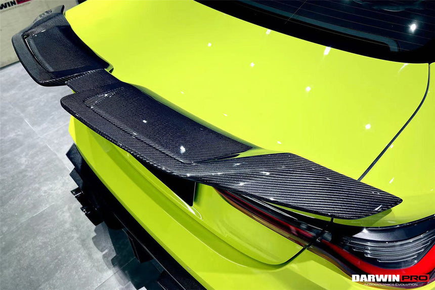 2021-UP BMW M4 G82/4 Series G22 BKSS Style Carbon Fiber Trunk Spoiler