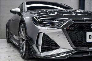 DarwinPRO 2019-UP Audi RS6 Avant C8 & RS7 C8 Quattro IMP Performance Front Bumper Canards