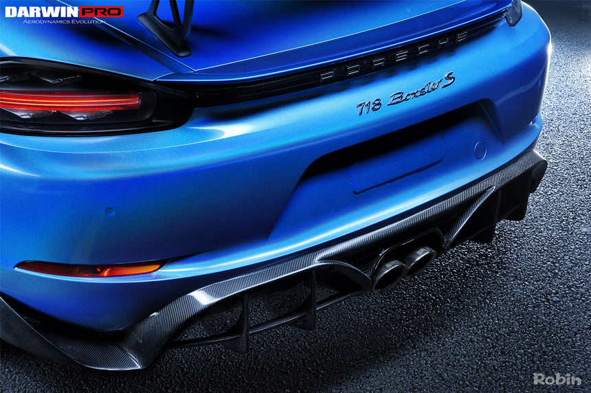 2016-2023 Porsche 718 Cayman/Boxster BKSS Style Partial Carbon Fiber Full Body Kit