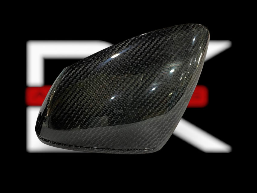Porsche Taycan Dry Carbon Fiber Mirror Housing