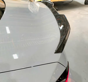 2021-2025 BMW M2 G87 Ducktail Style Dry Carbon Fiber Trunk Spoiler