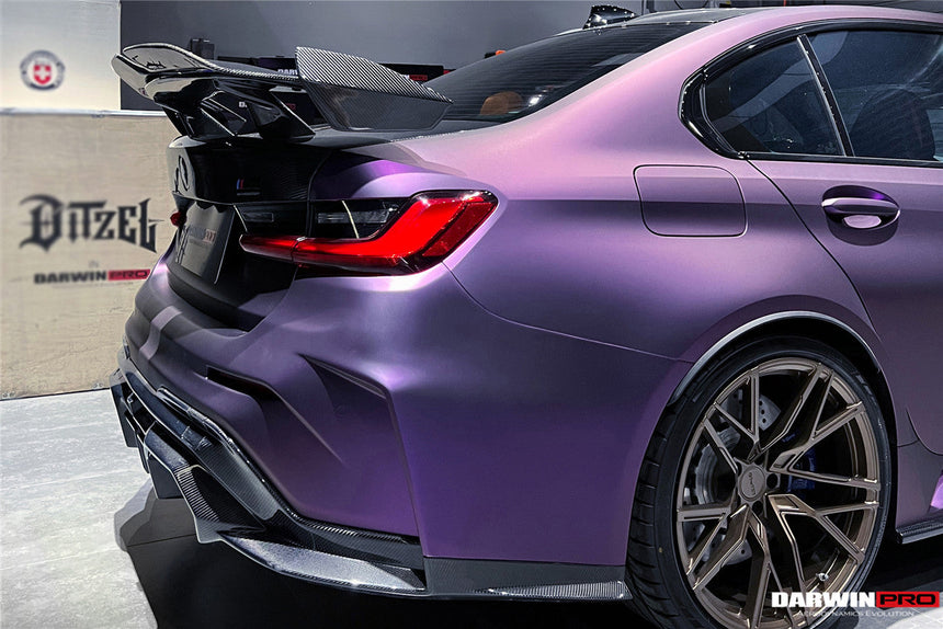 2021-UP BMW M3 G80 BKSSII Style Rear Bumper W/ Exhaust Tips