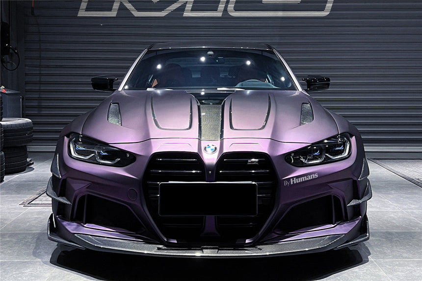 2021-UP BMW M3 G80 G81 BKSSII Style Front Bumper and Front Fender and Side Skirts