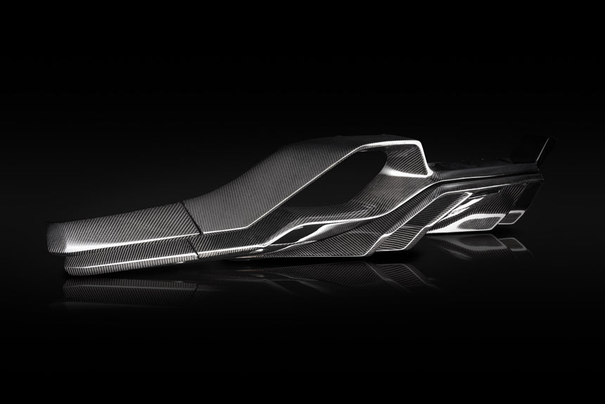 Mercedes-Benz AMG GT/GTS Dry Carbon Fiber Bumper / Diffuser - Zacoe