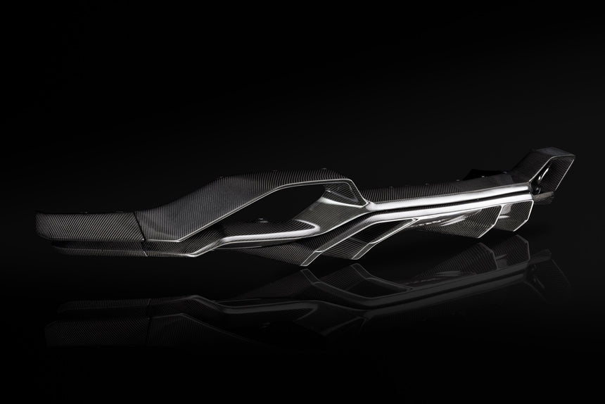 Mercedes-Benz AMG GT/GTS Dry Carbon Fiber Bumper / Diffuser - Zacoe