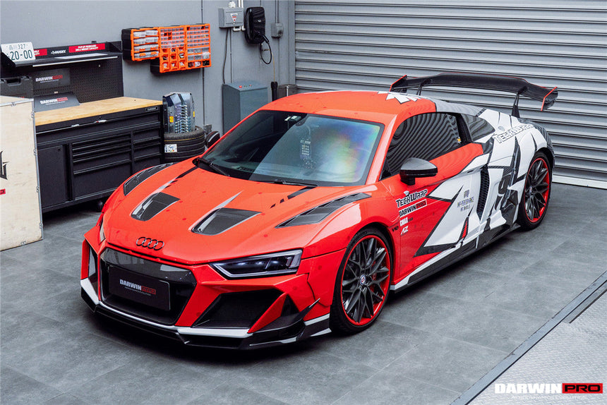 2016-2019 Audi R8 GEN2 V10 PLUS Coupe ONLY IMPII Carbon Fiber Trunk Wing w/ Base
