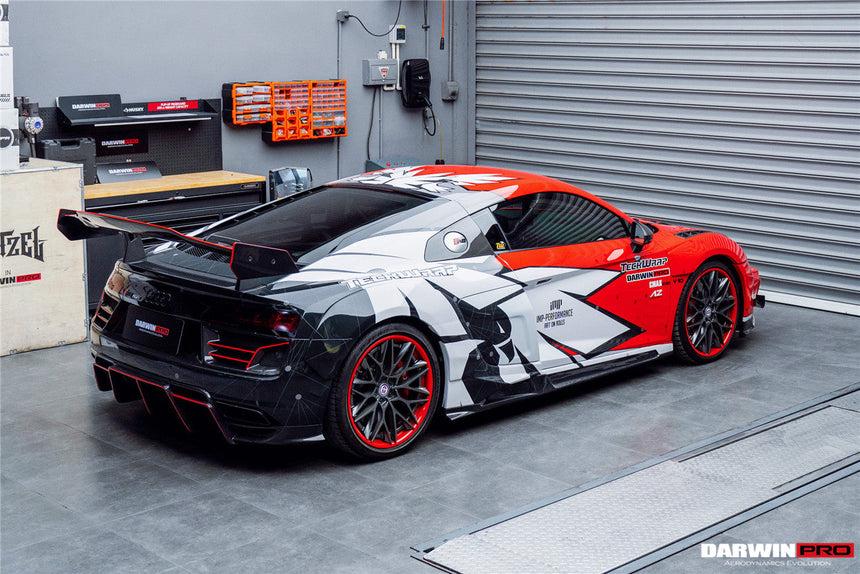 2016-2019 Audi R8 GEN2 V10 PLUS Coupe ONLY IMPII Carbon Fiber Trunk Wing w/ Base