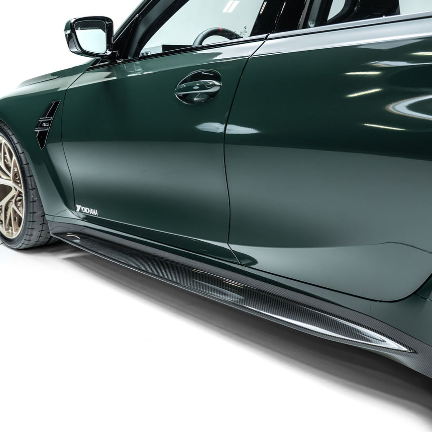 BMW G80 M3 PREPREG SIDE SKIRTS V2