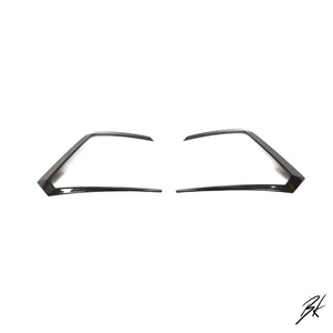 BodyKits Aerodynamics LLC dry carbon fiber front canards for 2018-2021 Lamborghini Urus