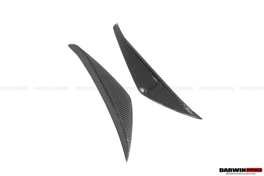 2019-UP Toyota GR Supra (J29/DB) A90 A91 BKSS Style Carbon Fiber Front Canards