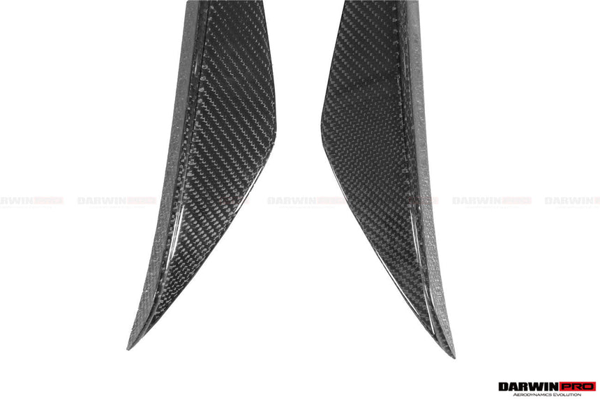 2019-UP Toyota GR Supra (J29/DB) A90 A91 BKSS Style Carbon Fiber Front Canards