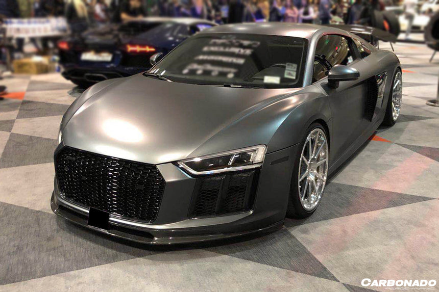 2016-2019 Audi R8 VRS Style Carbon Fiber Front Lip