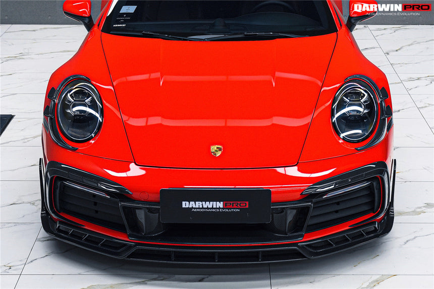 2019-2024 Porsche 911 992 Carrera & 4 & 4S & Targa & Cabriolet BKSSII Style Front Bumper Vent Trims