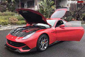 2012-2017 Ferrari F12 Berlinetta Autoclave Carbon Fiber Engine Cover Replacement DarwinPRO (OE)