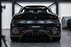 2023-UP Ferrari Purosangue F175 Carbon Fiber Rear Diffuser DarwinPRO iMP Design