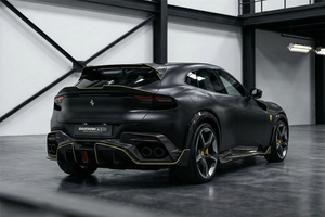 2023-UP Ferrari Purosangue F175 Carbon Fiber Trunk Spoiler DarwinPRO iMP Design Ver.2