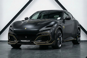 2023-UP Ferrari Purosangue F175 Carbon Fiber Hood DarwinPRO iMP Design