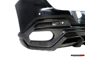 2023-UP Ferrari Purosangue F175 Partial Carbon Fiber Rear Bumper DarwinPRO iMP Design