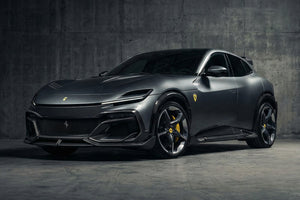 2023-UP Ferrari Purosangue F175 Carbon Fiber Front Lip DarwinPRO iMP Design