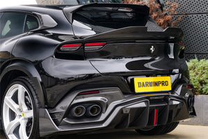 2023-UP Ferrari Purosangue F175 Carbon Fiber Trunk Spoiler DarwinPRO iMP Design Ver.2