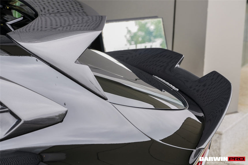 2023-UP Ferrari Purosangue F175 Carbon Fiber Trunk Spoiler DarwinPRO iMP Design Ver.2