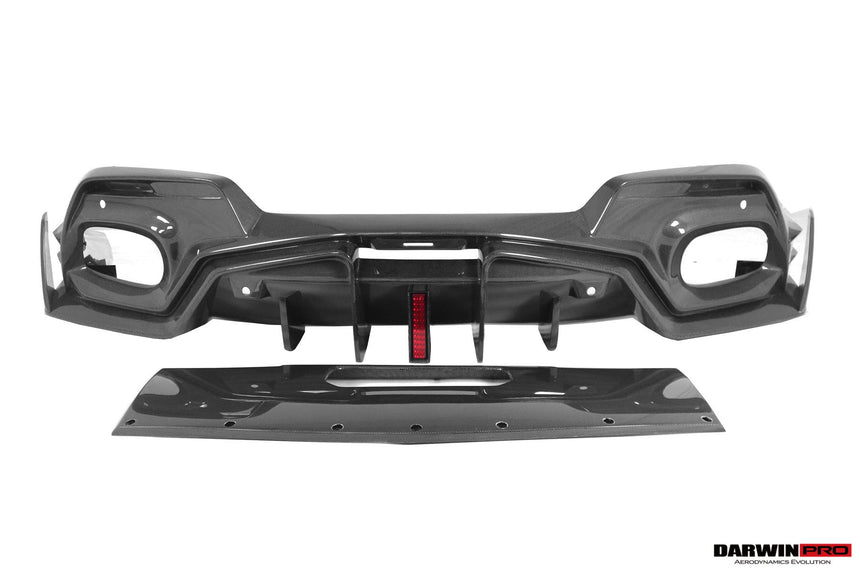 2023-UP Ferrari Purosangue F175 Carbon Fiber Rear Diffuser DarwinPRO iMP Design