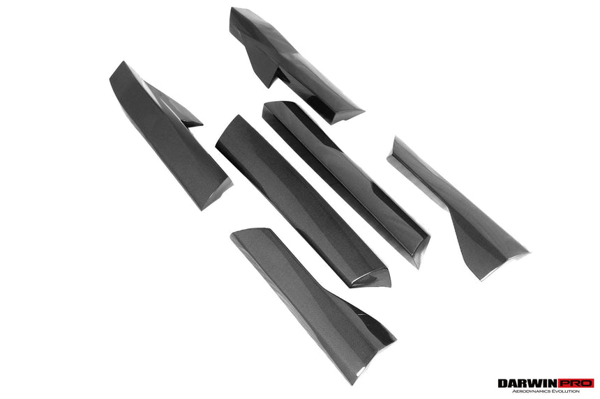 2023-UP Ferrari Purosangue F175  Carbon Fiber Side Skirts DarwinPRO iMP Design Ver.2