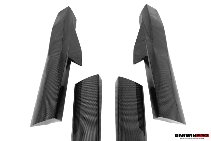 2023-UP Ferrari Purosangue F175  Carbon Fiber Side Skirts DarwinPRO iMP Design Ver.2
