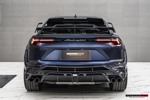 DarwinPRO 2018-2025 Lamborghini URUS BKSS Part Carbon Fiber Rear Bumper | Fits URUS, S, Performante