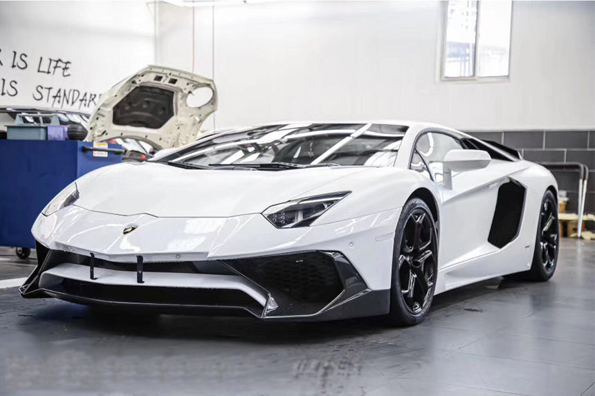 2011-2021 Lamborghini Aventador LP700 LP740 Coupe/Roadster SV Style Front Bumper