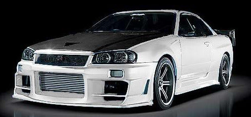 Nissan Skyline R34 GTR (1998-2005)- CF/FRP DO style front bumper