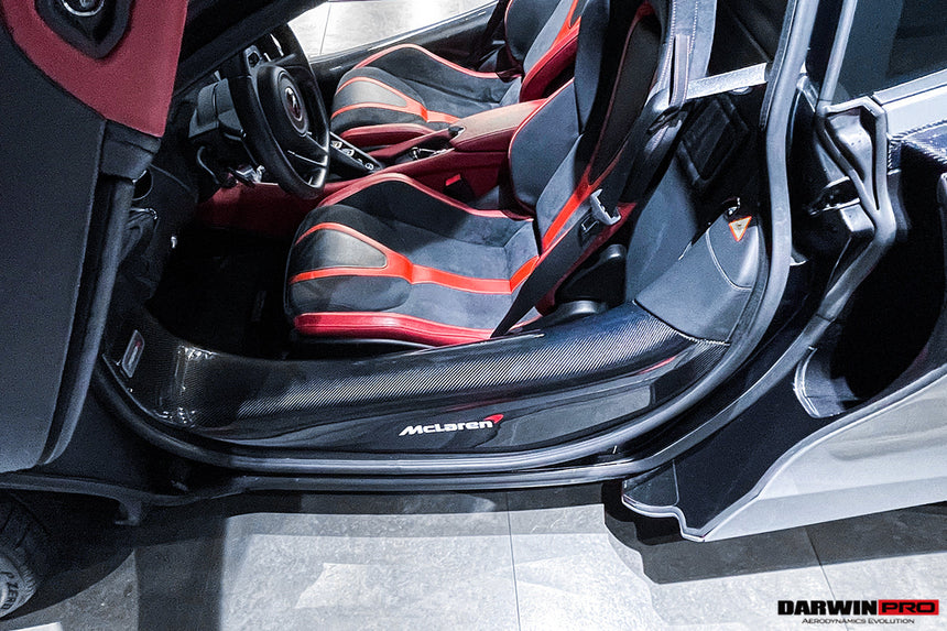 2017-2020 McLaren 720s Dry Carbon Fiber Door Sills