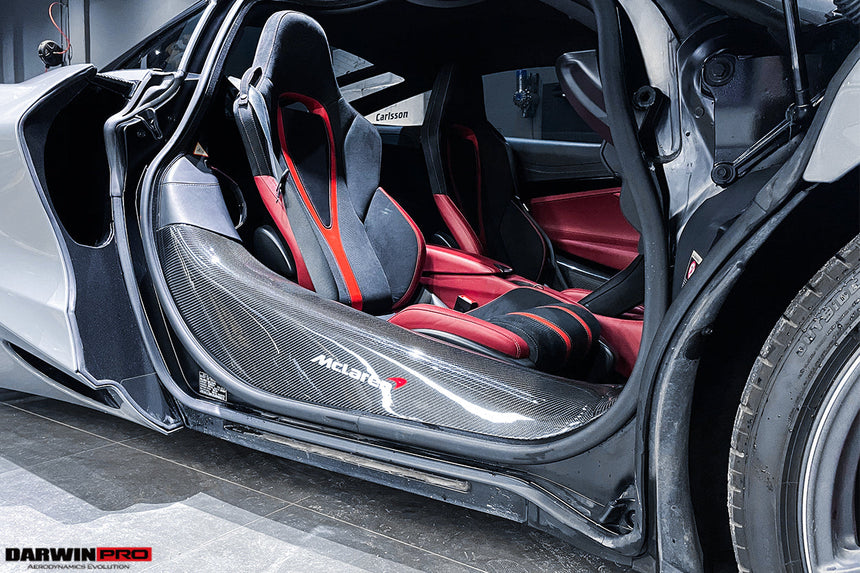2017-2020 McLaren 720s Dry Carbon Fiber Door Sills