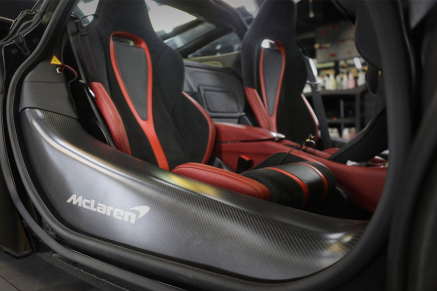 2017-2020 McLaren 720s Dry Carbon Fiber Door Sills