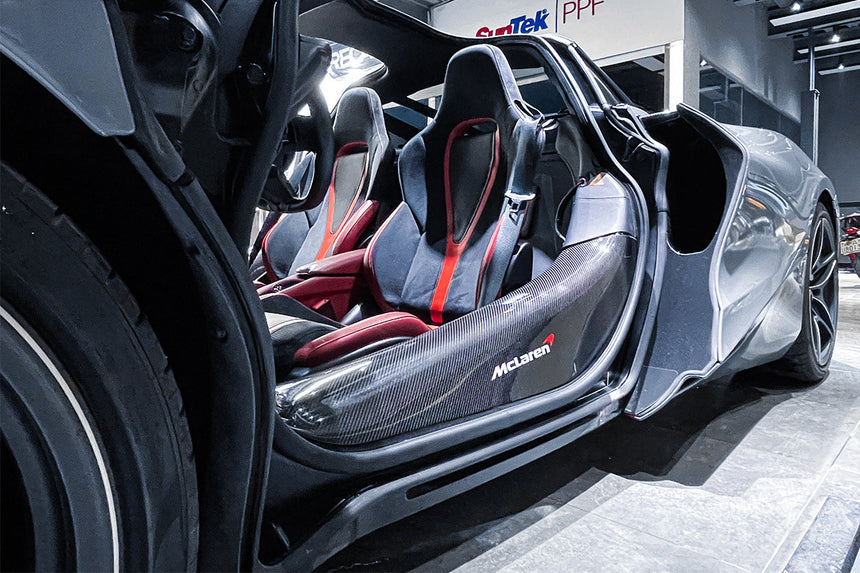 2017-2020 McLaren 720s Dry Carbon Fiber Door Sills