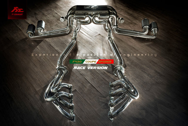 Ferrari F430 Race Version Valvetronic Muffler exhaust