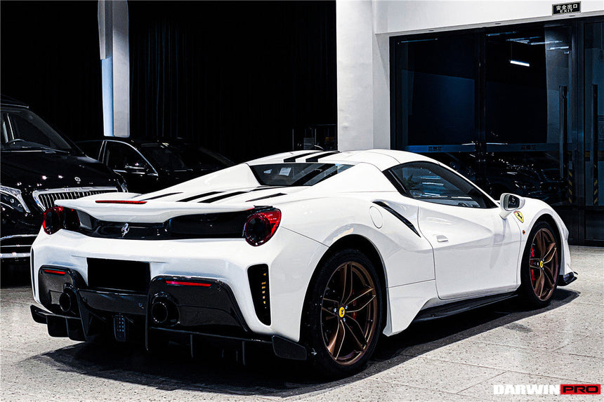 2015-2020 Ferrari 488 GTB & Spyder Pista Style Side Skirts