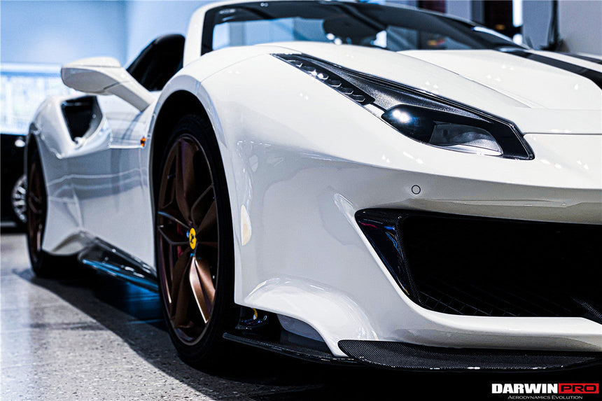 2015-2020 Ferrari 488 GTB & Spyder Pista Style Side Skirts