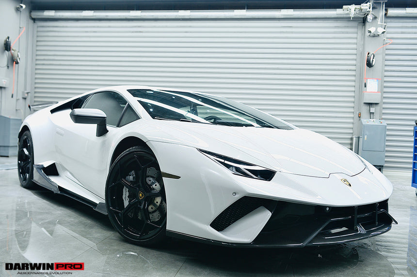 2015-2020 Lamborghini Huracan LP610/LP580/EVO Performante Style Partial Carbon Front Bumper