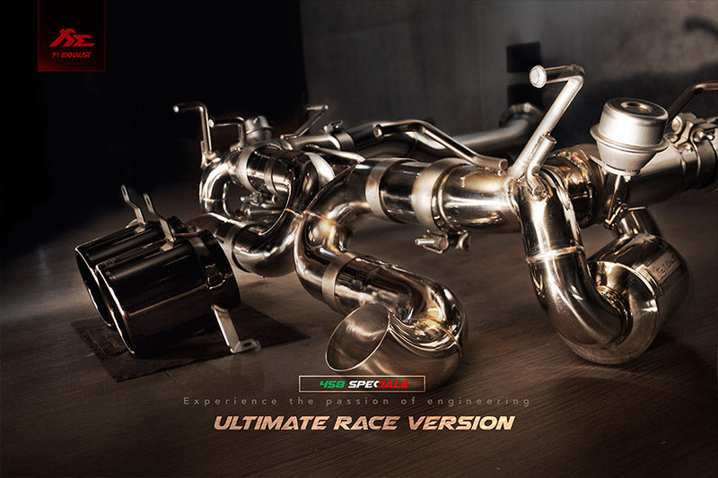 Ferrari 458 Speciale /  Speciale A Valvetronic Muffler exhaust