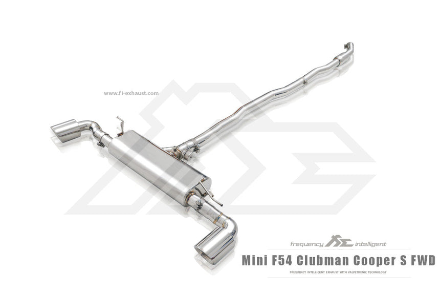 Mini F54 Clubman Cooper S FWD Valvetronic catback exhaust