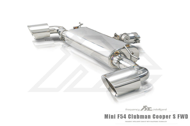 Mini F54 Clubman Cooper S FWD Valvetronic catback exhaust