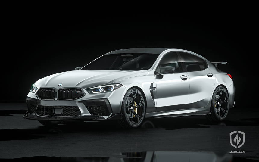 BMW M8 - F93 Dry Carbon Fiber Full Body Kits - Zacoe