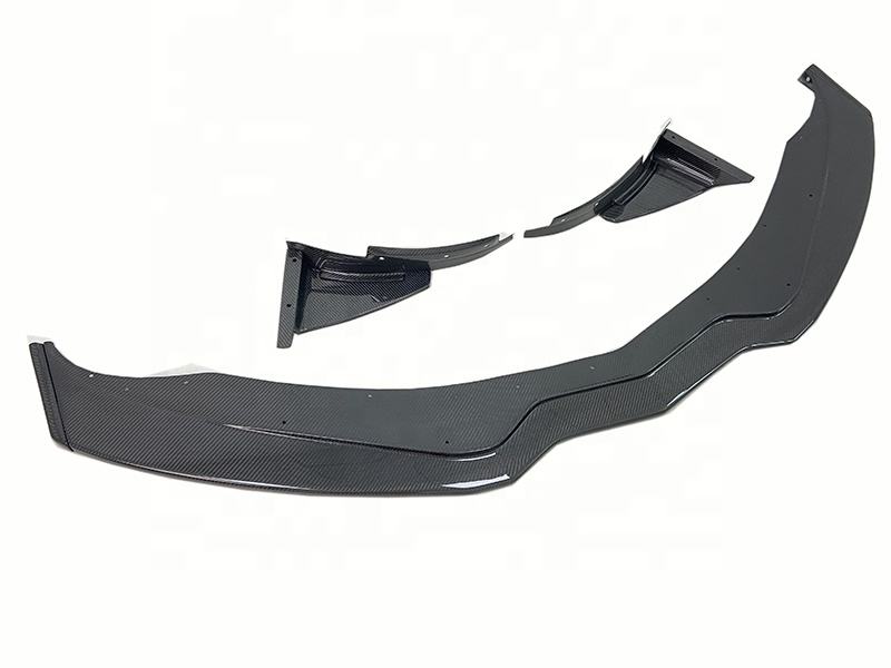 Corvette C7 2014-UP Stage 3 AP style Carbon Fiber Front Lip With Winglets