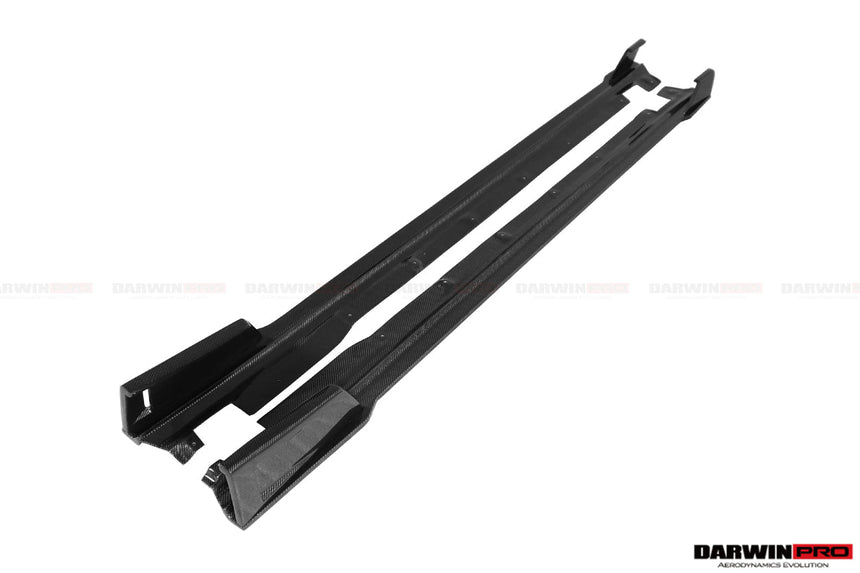 2019-2023 BMW 3 Series G20 BKSS Style Carbon Fiber Side Skirts Under Board