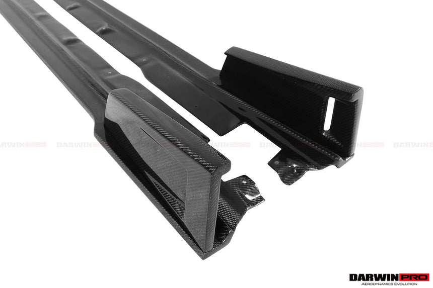 2019-2023 BMW 3 Series G20 BKSS Style Carbon Fiber Side Skirts Under Board